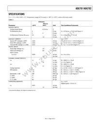 ADG701BRJ-500RL7 Datasheet Page 3