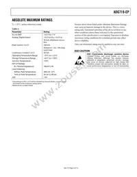 ADG719SRJZ-EP-R2 Datasheet Page 5