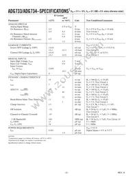 ADG734BRU-REEL Datasheet Page 2