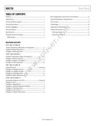 ADG736BRM-REEL Datasheet Page 2