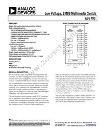 ADG790BCBZ-REEL Datasheet Cover