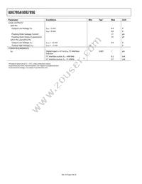 ADG795GBCPZ-REEL Datasheet Page 4
