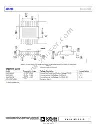 ADG798HRUZ Datasheet Page 22