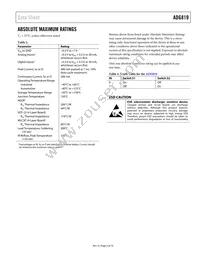 ADG819BRT-500RL7 Datasheet Page 5