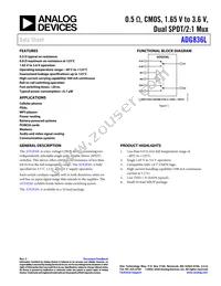 ADG836LYRM-REEL7 Datasheet Cover