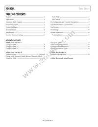 ADG836LYRM-REEL7 Datasheet Page 2