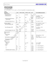 ADGS1209BCPZ-RL7 Datasheet Page 3