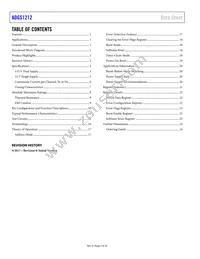 ADGS1212BCPZ-RL7 Datasheet Page 2
