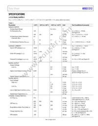 ADGS1212BCPZ-RL7 Datasheet Page 3