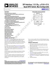 ADGS1412BCPZ Datasheet Cover