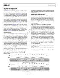 ADGS1412BCPZ Datasheet Page 20