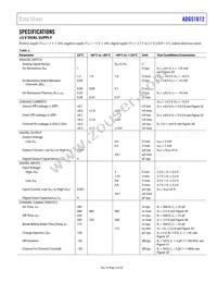 ADGS1612BCPZ-RL7 Datasheet Page 3