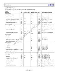 ADGS1612BCPZ-RL7 Datasheet Page 5