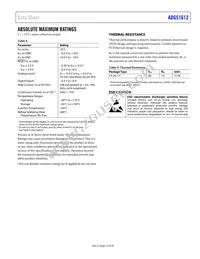 ADGS1612BCPZ-RL7 Datasheet Page 13