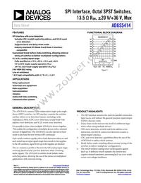 ADGS5414BCPZ-RL7 Datasheet Cover