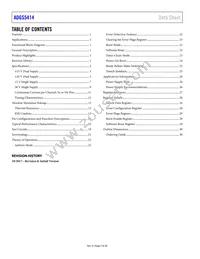 ADGS5414BCPZ-RL7 Datasheet Page 2