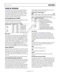 ADIS16003CCCZ Datasheet Page 11
