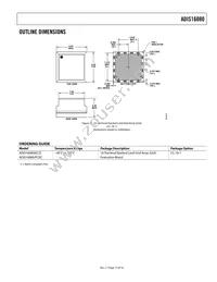 ADIS16080ACCZ Datasheet Page 15