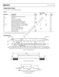 ADIS16137BMLZ Datasheet Page 4