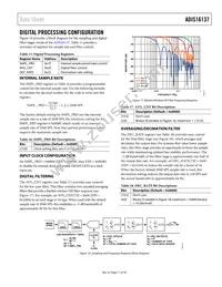 ADIS16137BMLZ Datasheet Page 11