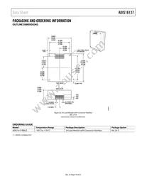 ADIS16137BMLZ Datasheet Page 19