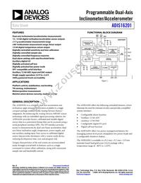 ADIS16201CCCZ Datasheet Cover