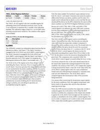 ADIS16201CCCZ Datasheet Page 20