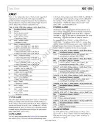 ADIS16210CMLZ Datasheet Page 17