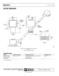 ADIS16210CMLZ Datasheet Page 20