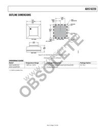 ADIS16220CCCZ Datasheet Page 17