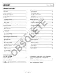 ADIS16227CMLZ Datasheet Page 2