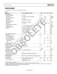 ADIS16227CMLZ Datasheet Page 3