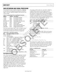 ADIS16227CMLZ Datasheet Page 10