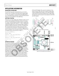 ADIS16227CMLZ Datasheet Page 21