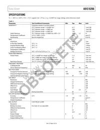 ADIS16266BCCZ Datasheet Page 3