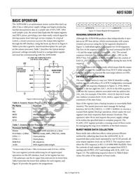 ADIS16300FLEXZ Datasheet Page 9