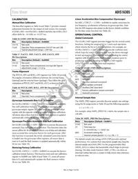 ADIS16305AMLZ Datasheet Page 13