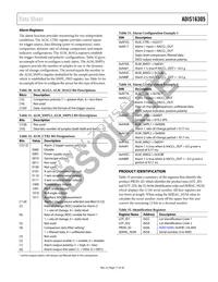 ADIS16305AMLZ Datasheet Page 17