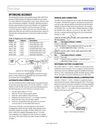 ADIS16334BMLZ Datasheet Page 15