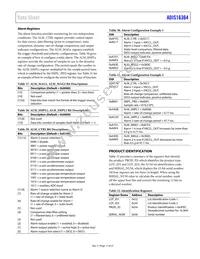 ADIS16364BMLZ Datasheet Page 17