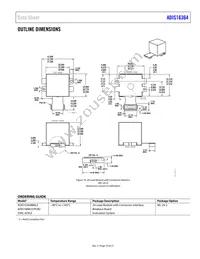 ADIS16364BMLZ Datasheet Page 19