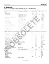 ADIS16367BMLZ Datasheet Page 3