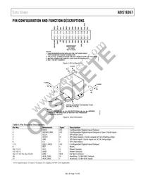 ADIS16367BMLZ Datasheet Page 7