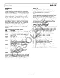 ADIS16367BMLZ Datasheet Page 15