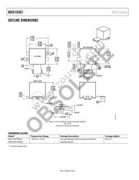 ADIS16367BMLZ Datasheet Page 18