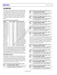 ADIS16375AMLZ Datasheet Page 20