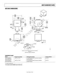 ADIS16400BMLZ Datasheet Page 17