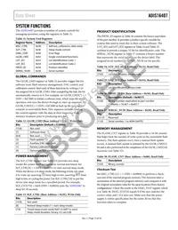 ADIS16407BMLZ Datasheet Page 15