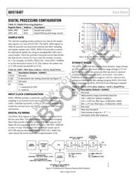 ADIS16407BMLZ Datasheet Page 18