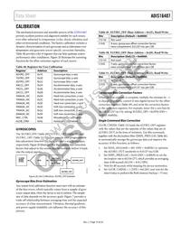 ADIS16407BMLZ Datasheet Page 19